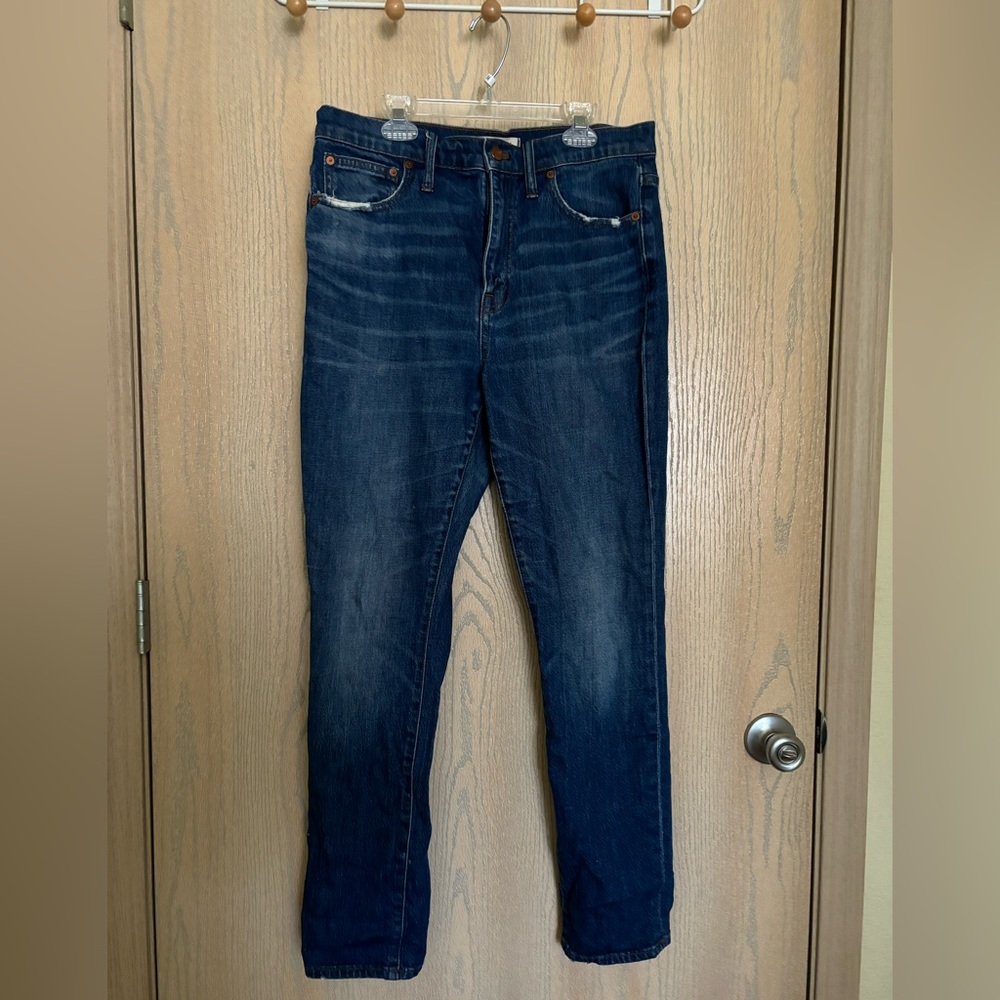 Madewell High-Rise Slim Boyjean